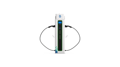 Beny Dual Tethered AC EV Charger (22kW + 22kW) – Model: BCPCV-CT2N-P (Floor-Mounted)