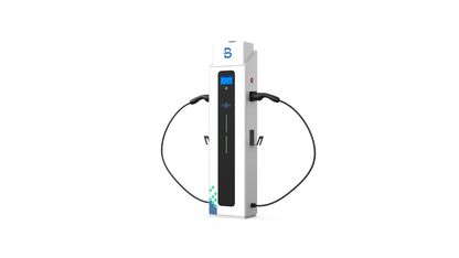 Beny Dual Tethered AC EV Charger (22kW + 22kW) – Model: BCPCV-CT2N-P (Floor-Mounted)