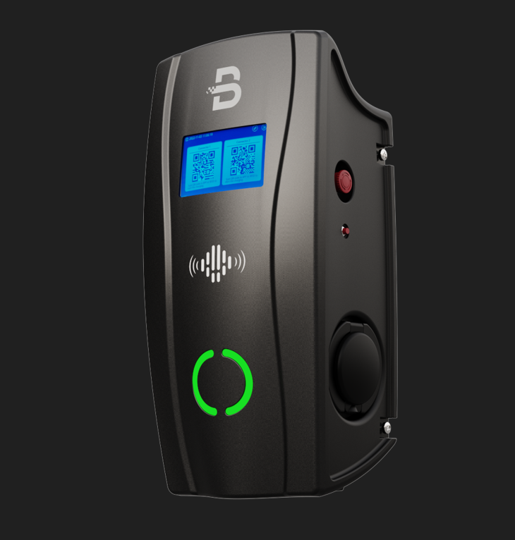 Beny Dual Socket AC EV Charger (7.4kW + 7.4kW) – Model:  BCPC-D2N-P (Wall Box)